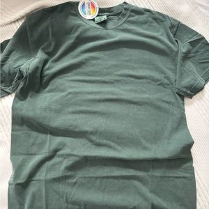 NWT Garment-Dyed Heavyweight T-Shirt - Comfort Colors 1717 Blue Spruce